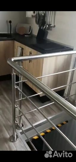 Комплект перил из нержавеющей стали