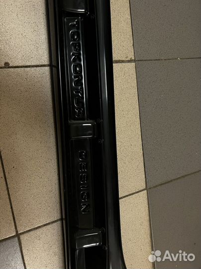 Накладка на пороги Зевс Хендай Солярис