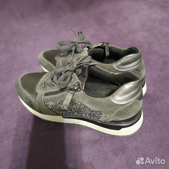 Кеды женские натуральная кожа