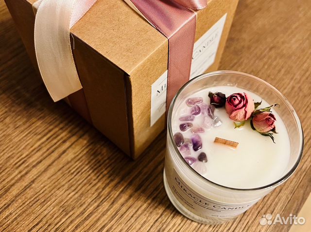 Ароматические свечи эко воск ручная работа