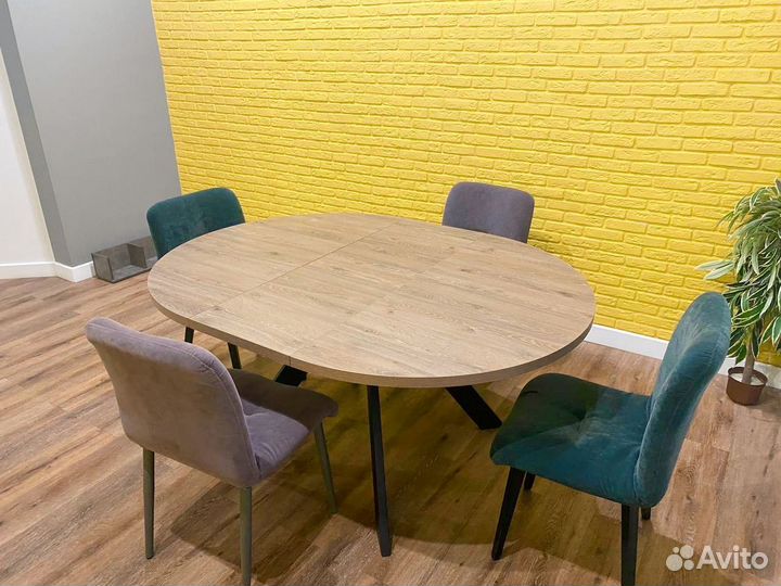 Стол круглый раздвижной