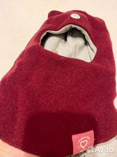 Шапка шлем для девочки