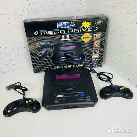 Игровая приставка sega Mega Drive 2