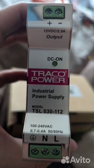 Блок питания traco power TSL 030-112, 12v 2.5a