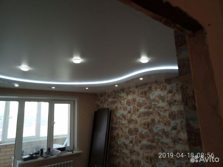 Натяжные потолки