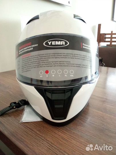 Мотошлем yema размер s