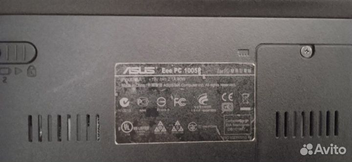 Нетбук asus eee pc 1005