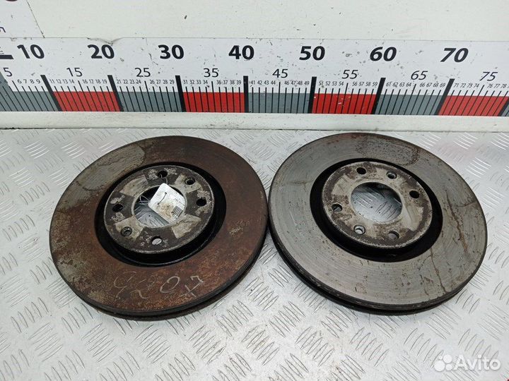 Диск тормозной передний для Peugeot-Citroen 307