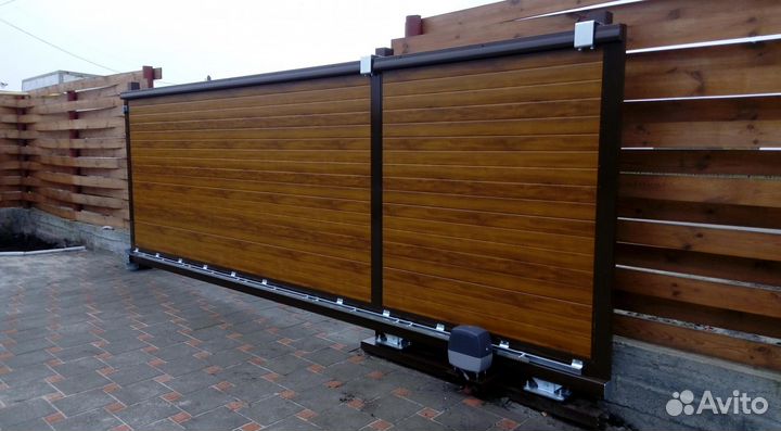 Ворота откатные заказать профессионально