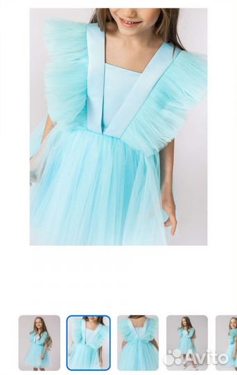 Пышное платье для девочки 116 122