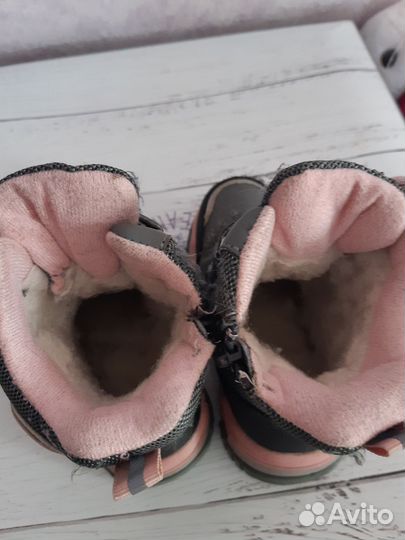 Ботинки зимние для девочки 24