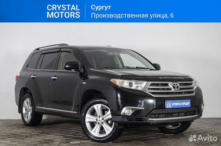 Toyota Highlander 3.5 AT, 2013, 230 000 км
