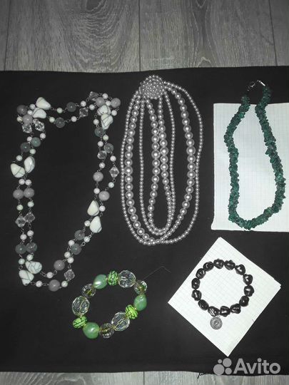 Бусы из натуральных камней СССР