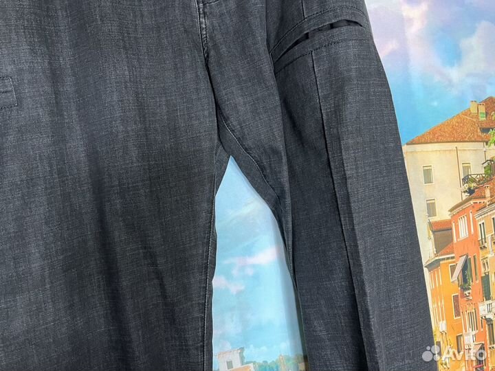 Крутые джинсы карго боковыми карманами Isaia 56-58