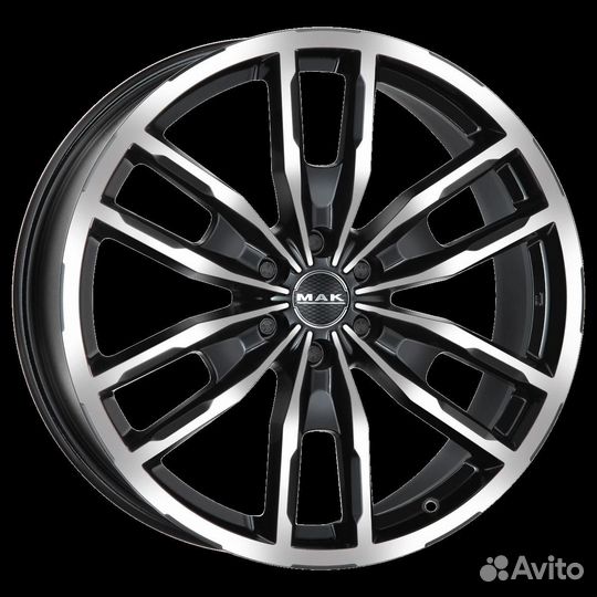 R17 6x130 7,5J ET55 D84,1 MAK Peak Black Mirror