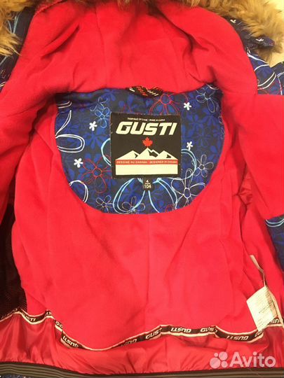 Продам зимний костюм для дев 104,gusti
