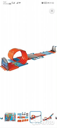 Гоночный трек hot wheels