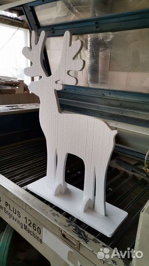 Снежинки и фигуры из пенопласта 20мм