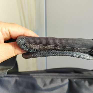 Сумка дорожная серая, вместительная