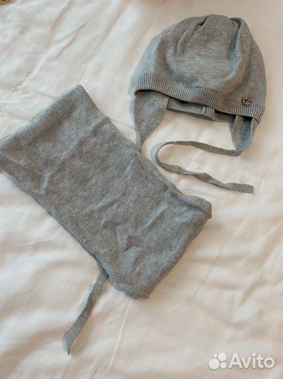 Комплект шапка и шарф gulliver 24 мес