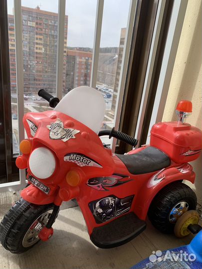 Детский электро мотоцикл