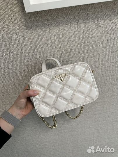 Сумка guess luxe нат кожа