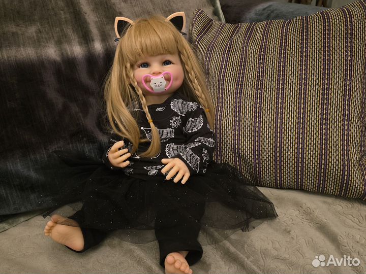 Кукла реборн полностью силиконовая