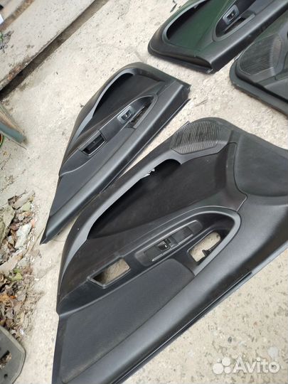 Дверные карты джели мк/Geely mk седан