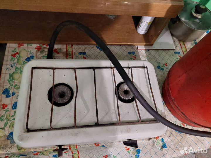 Плита газовая б/у с балоном 27л