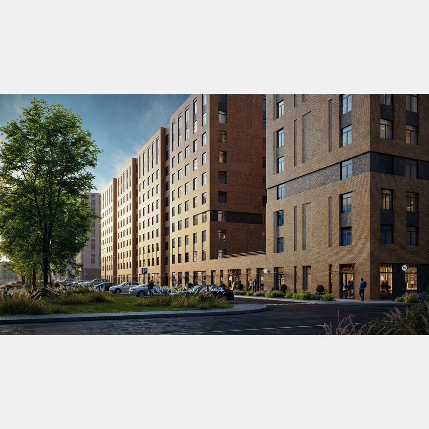 2-к. квартира, 58,4 м², 3/12 эт.