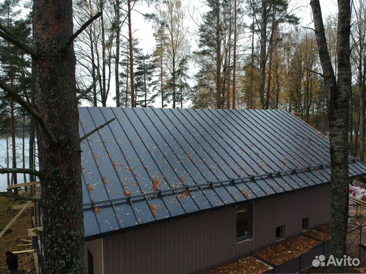 Материал кровли Кликфальц с доставкой