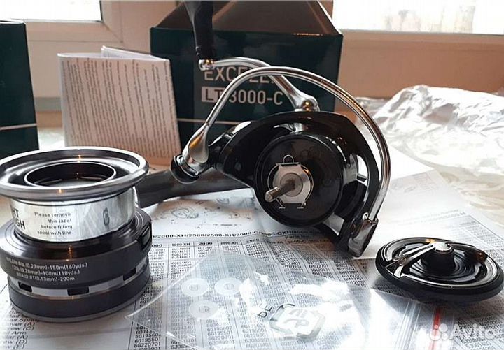 Катушка daiwa exceler 3000