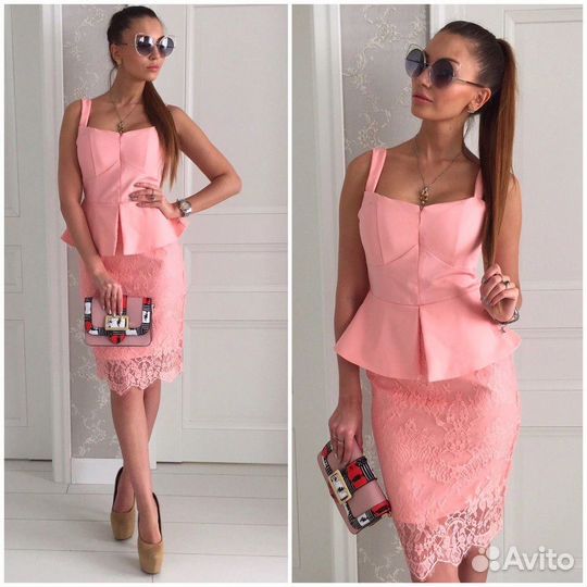 Платье в белом цвете