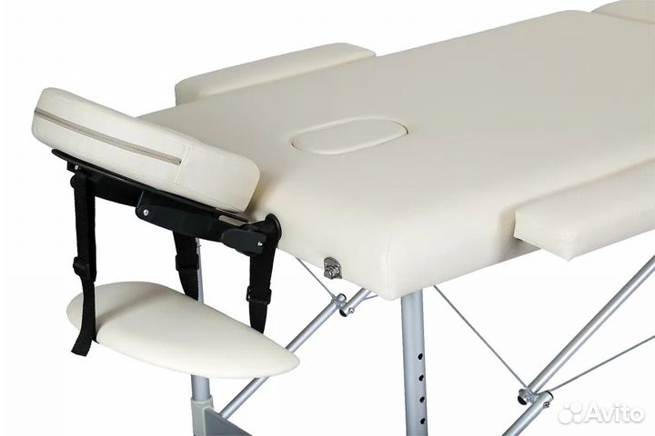 Массажный складной стол Standart AL2 крем