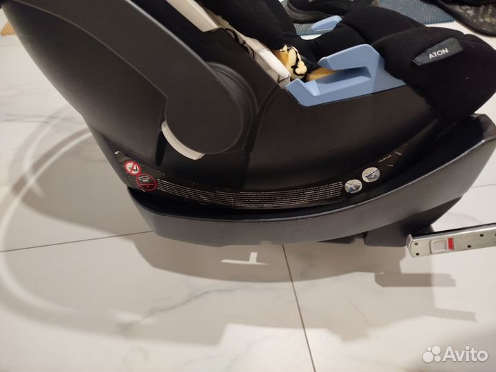 Автолюлька cybex aton с базой isofix