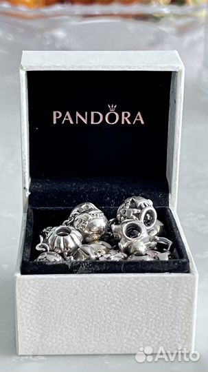 Шармы pandora серебро