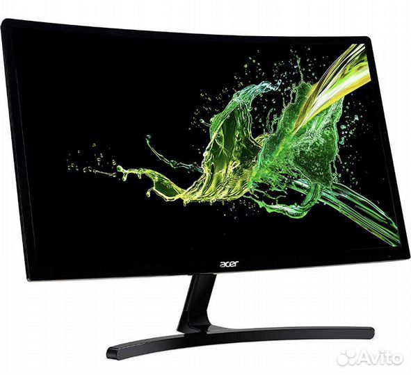 Игровой компьютер с монитором