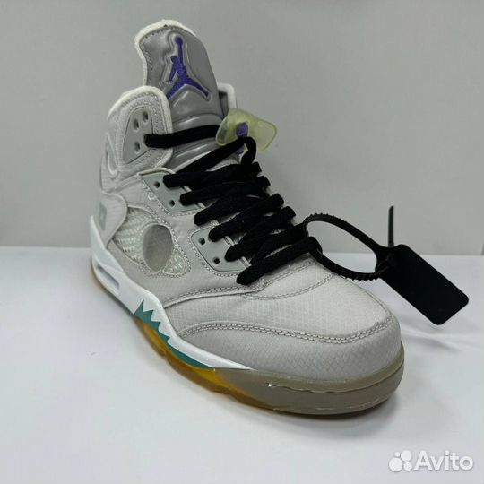 Кроссовки Nike Air Парус Jordan 5 Retro Off-White