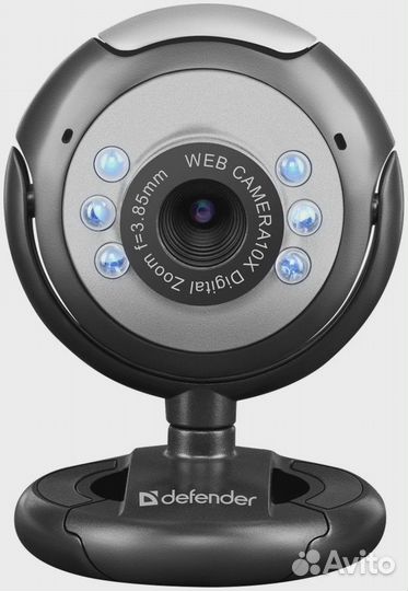 Веб-камера Defender C-110, черно-серый