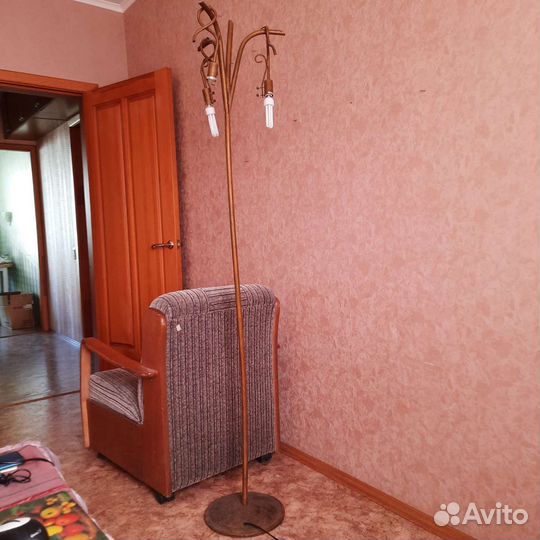 Люстра и торшер бу