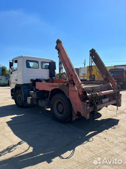 Маз бункеровоз(мусоровоз), портальный погрузчик