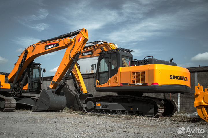 Гусеничный экскаватор SINOMACH GE220S, 2023