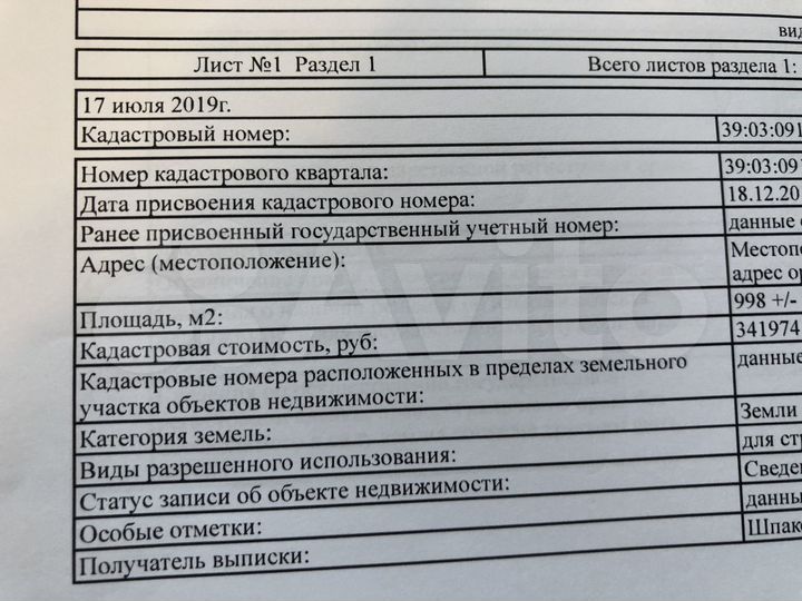 Участок 10 сот. (ИЖС)