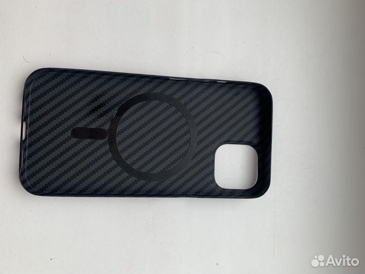 Чехол карбон iPhone 12
