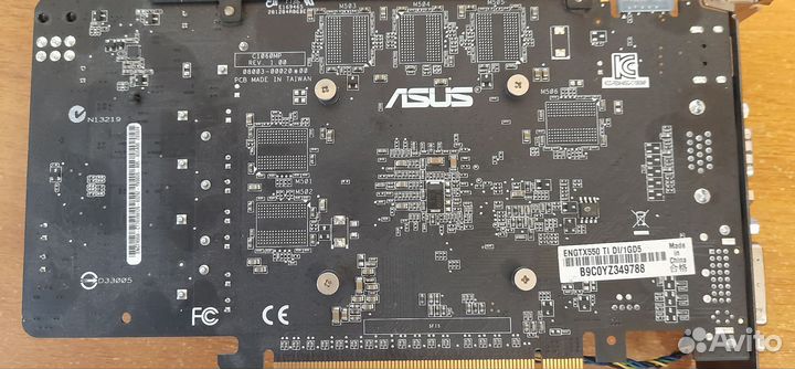 Видеокарта Asus engtx550 TI DI/1GD5