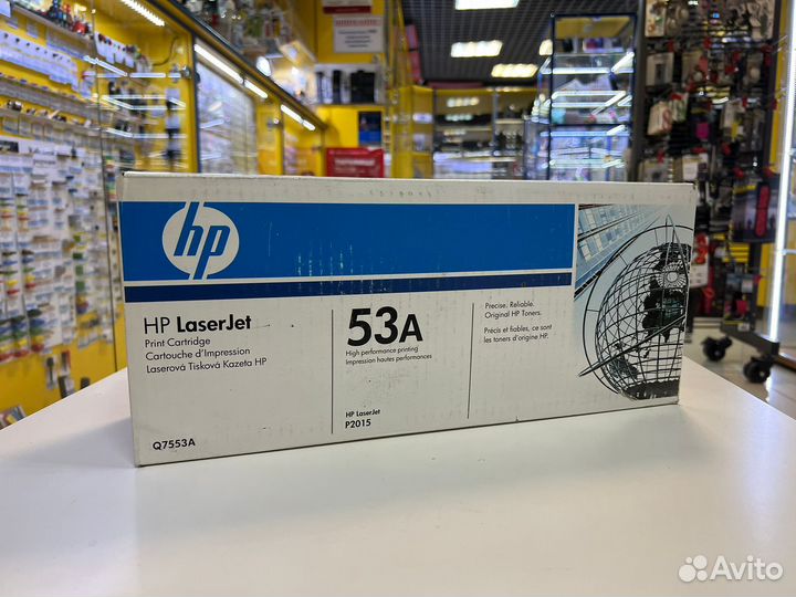 Картридж HP 53A Q7553A оригинал