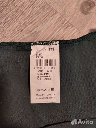 Вечернее платье 48 размер атласное