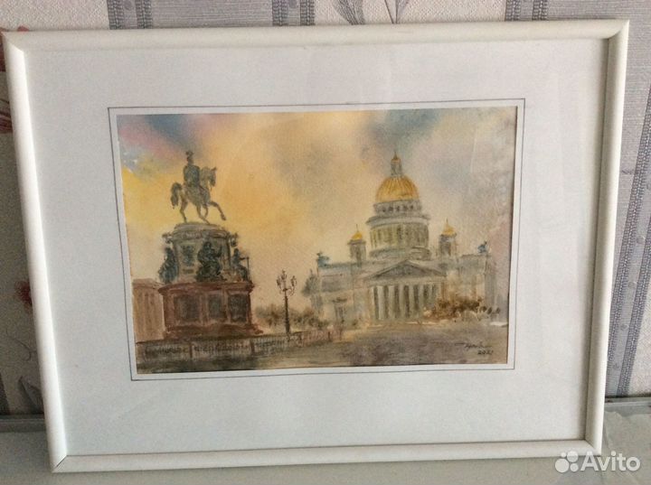 Картина акварель