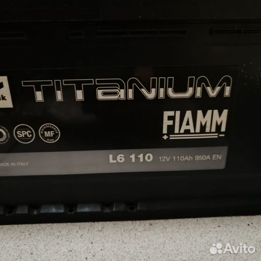 Аккумулятор 110 ач