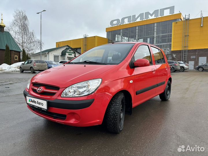 Hyundai Getz 1.4 AT, 2008, 109 500 км